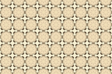 Seamless Art Design Geometric Texture Pattern.