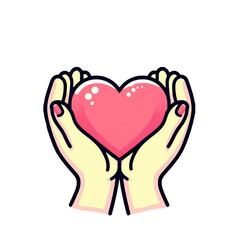 heart in hands