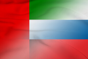 UAE and Slovenia government flag international negotiation SVN ARE