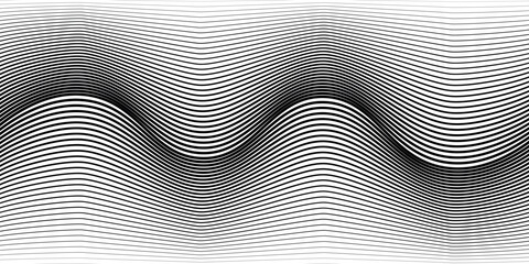 Abstract wavy background. White thin line.vector illustration