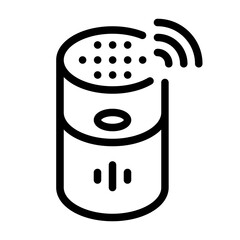 Voice Assistant Line Style