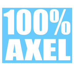 Axel name 100 percent png