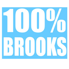Brooks name 100 percent png