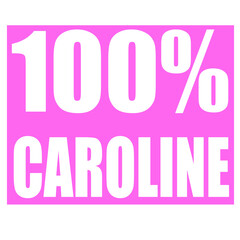 Caroline name 100 percent png