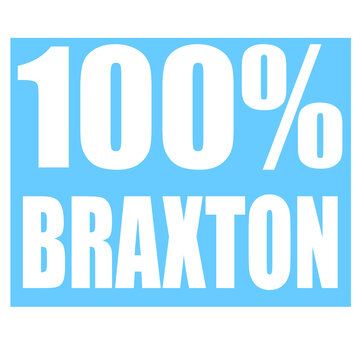 Braxton name 100 percent png