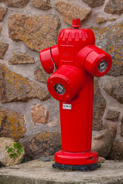 Roter Hydrant