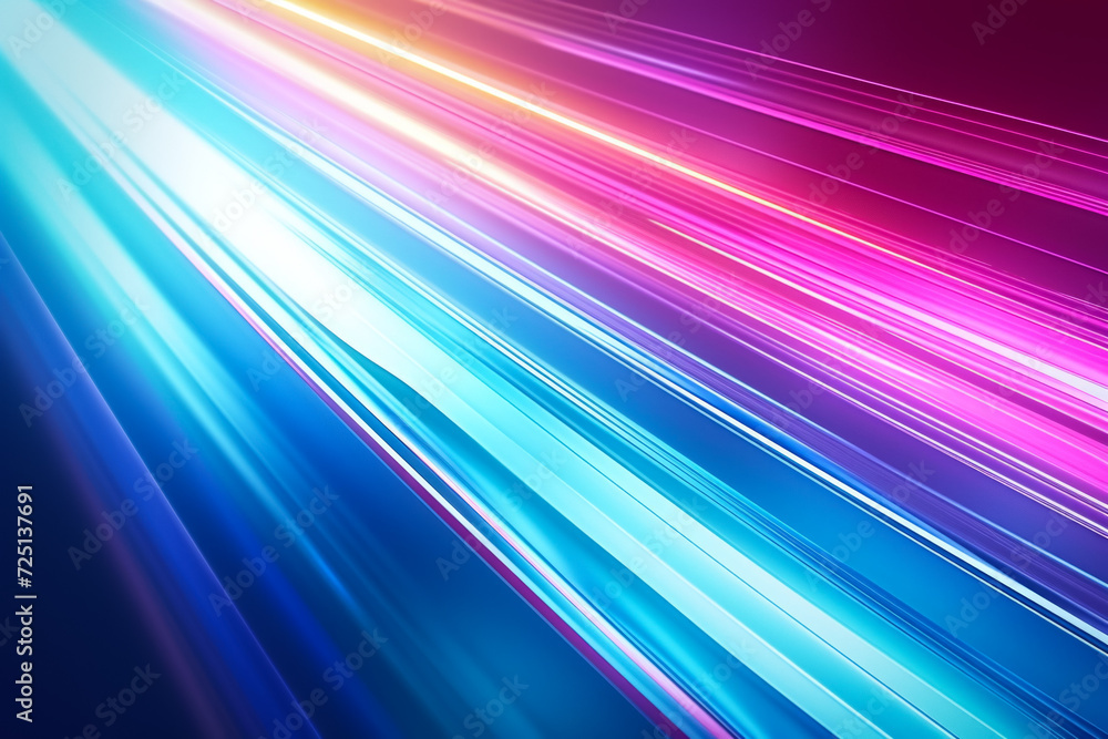 Poster abstract light in motion. background for design with selective focus and copy space.