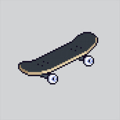 Pixel art illustration Skateboard. Pixelated Skateboard. Park Skateboard.
pixelated for the pixel art game and icon for website and video game. old school retro.