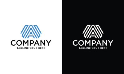 N A S initials logo, combined overlap logo letters on a black and white background.