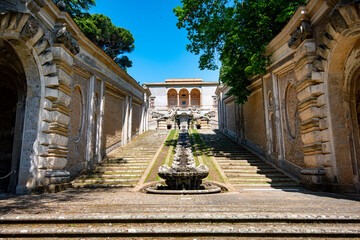 Garden of Farnese - Caprarola - Italy - obrazy, fototapety, plakaty