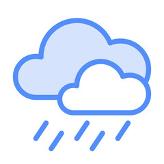 Rain Linear Color Style 