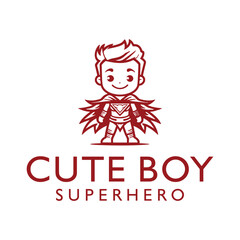 Astronaut with flag logo vector illustration