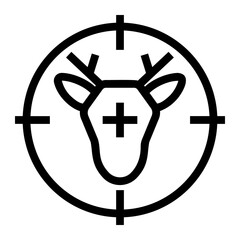 Fototapeta premium hunter icon