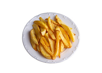 Turkish style handmade french fries, Turkish name; Ev yapımı patates kizartmasi