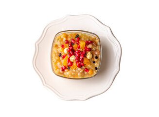 Traditional delicious Turkish dessert; Ashura (Asure)