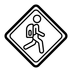 hiking icon