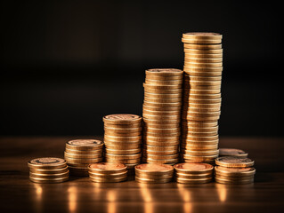 stack of gold coins