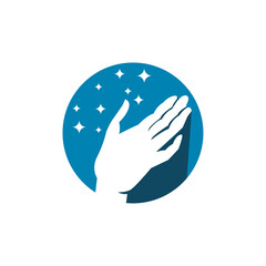 HAND PRAY LOGO