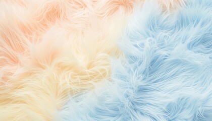 Obraz premium Soft Pastel Fluffy Textures - Calming Aesthetic Backgrounds and Relaxing Wallpapers for a Soothing Visual Experience