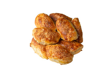 Turkish cuisine; Handmade Cheese Pastry (Turkish name; peynirli pogaca)