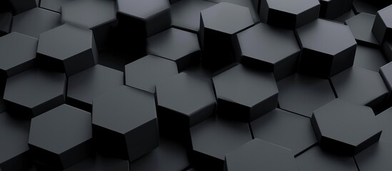 Modern Sophistication - Explore the Intricate Beauty of Hexagonal Patterns. Dive into the World of Abstract Design with our 3D Rendered Textures. Perfect for Those Seeking Elegance and Innovation