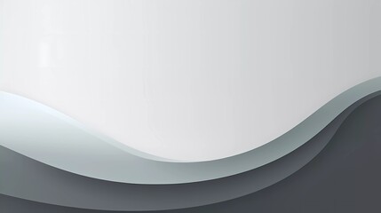 Gray gradient background. Smooth color combination of abstract circle paper cut. generative ai
