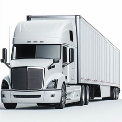 truck isolated on white background