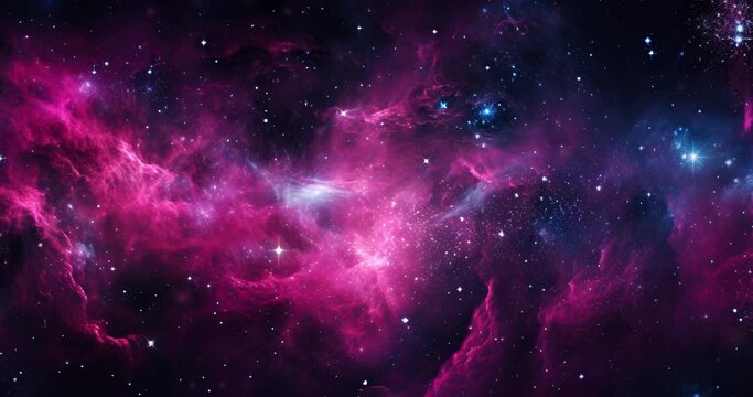 galaxy and nebula background in outer space