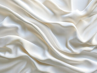 Obraz premium white silk fabric for background