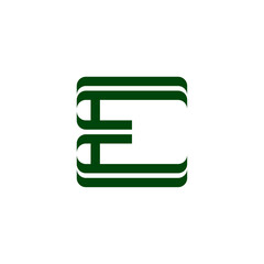 SIMPLE LETTER E LOGO