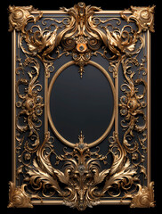 Gilded Black Book Covers,Printable Decorative Gilded Book Covers,KDP Cover Template