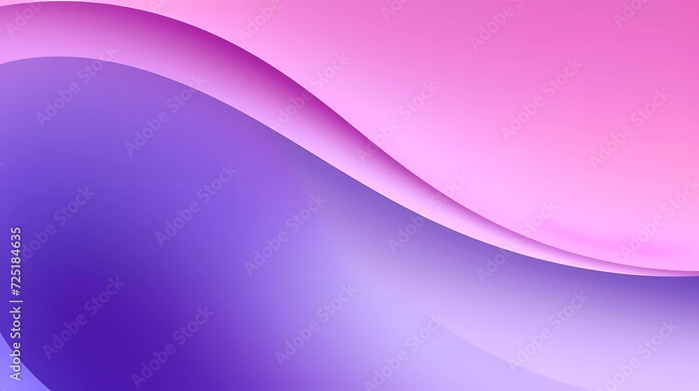 Poster purple gradient background. smooth color combination of abstract circle paper cut. generative ai