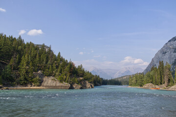 Bow River in the Summer
