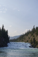 Bow Falls in the Summer