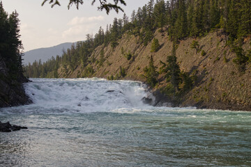 Bow Falls in the Summer