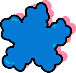 Cartoon Comic Cloud Alphabet Illustration Letters And Numbers And Symbols