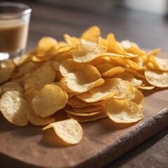 Potato Chip Background Very Cool