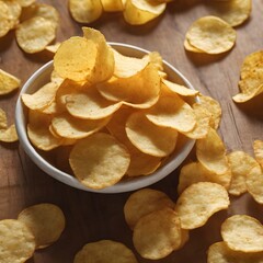 Potato Chip Background Very Cool