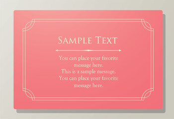 大人かわいいアンティークフレーム