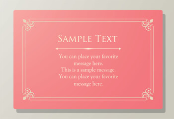 大人かわいいアンティークフレーム