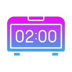 Digital Clock Icon