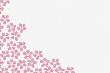 梅の花の背景(ピンク)
