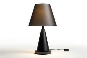 Table lamp isolated on white background