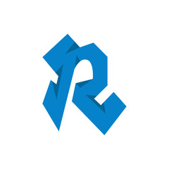 Monogram R design vector logo. Monogram initial letter mark R logo design. Monogram design vector logo. Monogram initial letter mark R logo design. Simple R monogram. Monogram R design logo