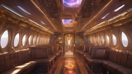 Alien Cabin Ship Background Very Cool
