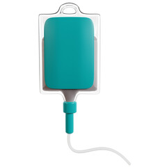 Medical Infusion Bag Illustration