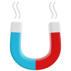 Red and Blue Magnet Icon
