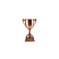 Bronze Trophy for events, sports, and competitions