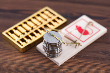 Mousetrap financial concept