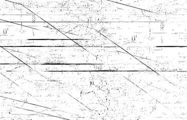Grunge overlay layer. Abstract black and white vector background. Monochrome vintage surface with dirty pattern 